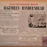 krant van uw geboortedag